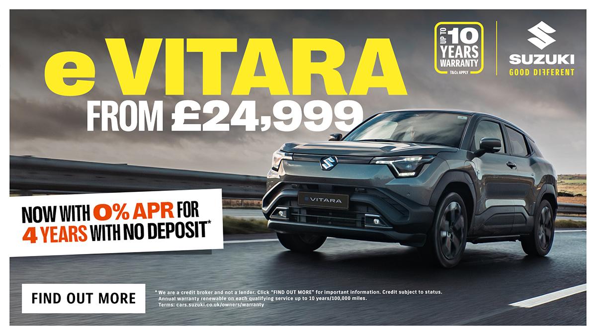 Suzuki e Vitara 0% APR