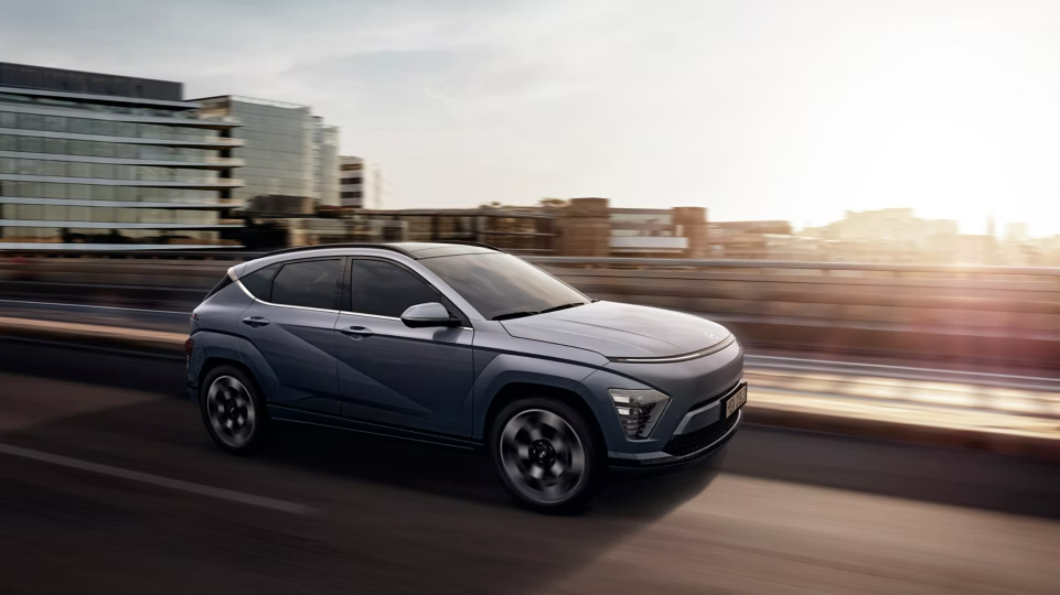 Hyundai Kona on a Motorway