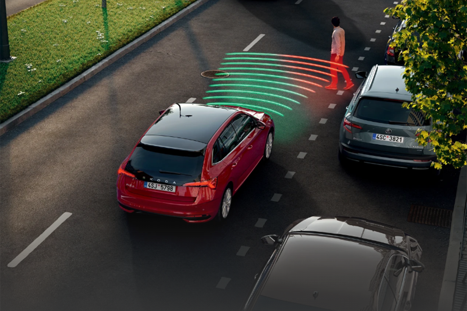 Front Assist with Predictive Pedestrian Protection