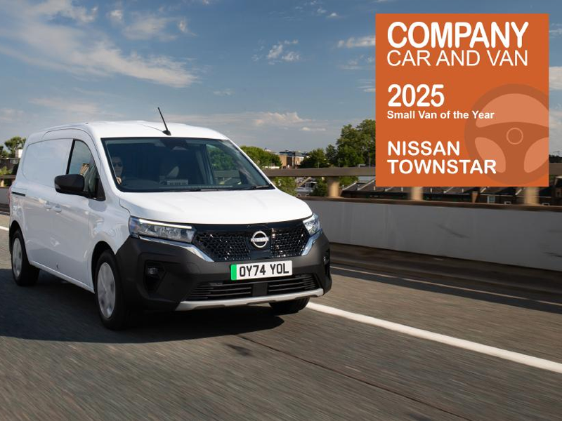 Townstar’s happy new year thanks to top award from Company Car and Van