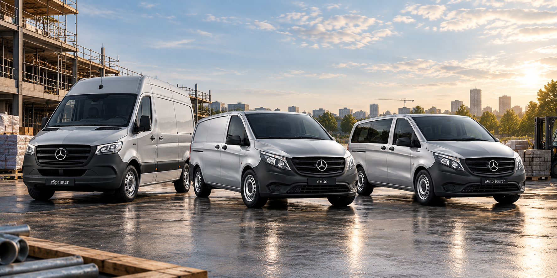 Mercedes-Benz Electric Van Offers at Rossetts Commercials