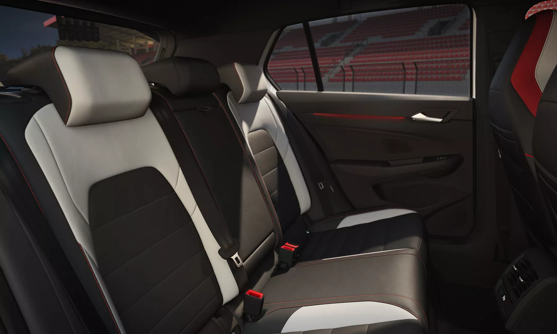Golf GTI Clubsport Rear Seats