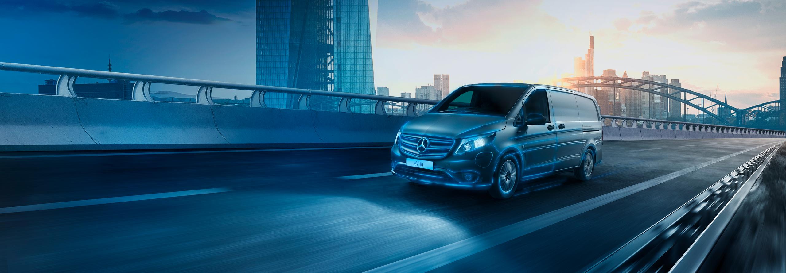 The new Mercedes-Benz eVito Panel Van.