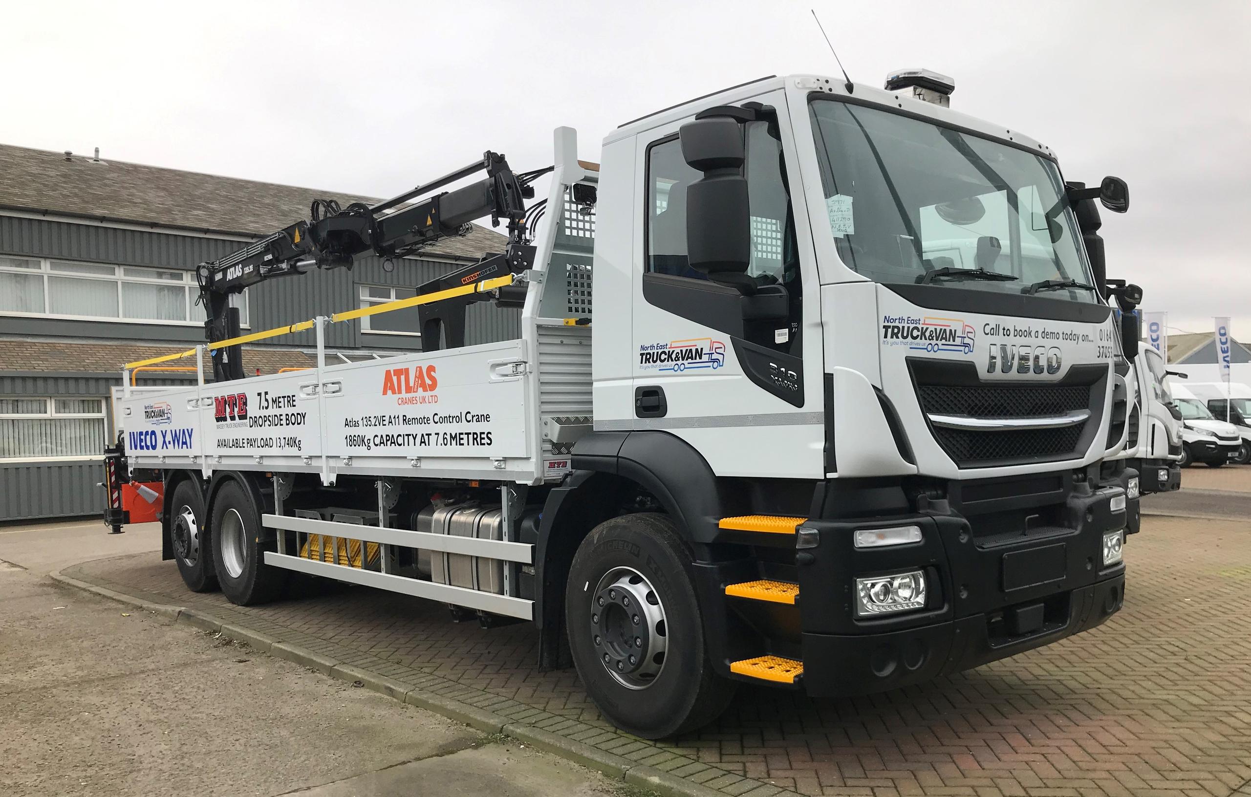 IVECO X-WAY Builders Merchant Demonstrator available at North East Truck and Van