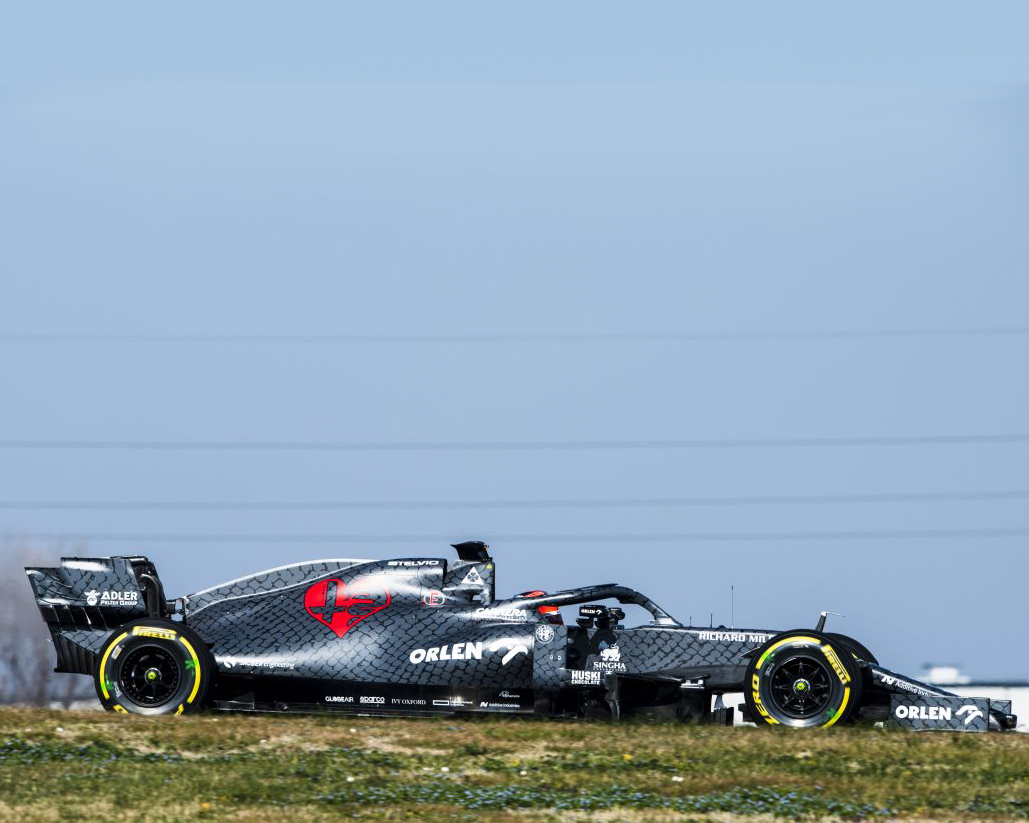 Alfa Romeo Racing Orlen c39 Completes Shakedown in a Livery Designed by Centro Stile Alfa Romeo