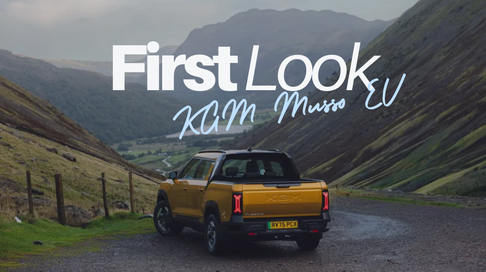 First Look at the KGM Musso EV