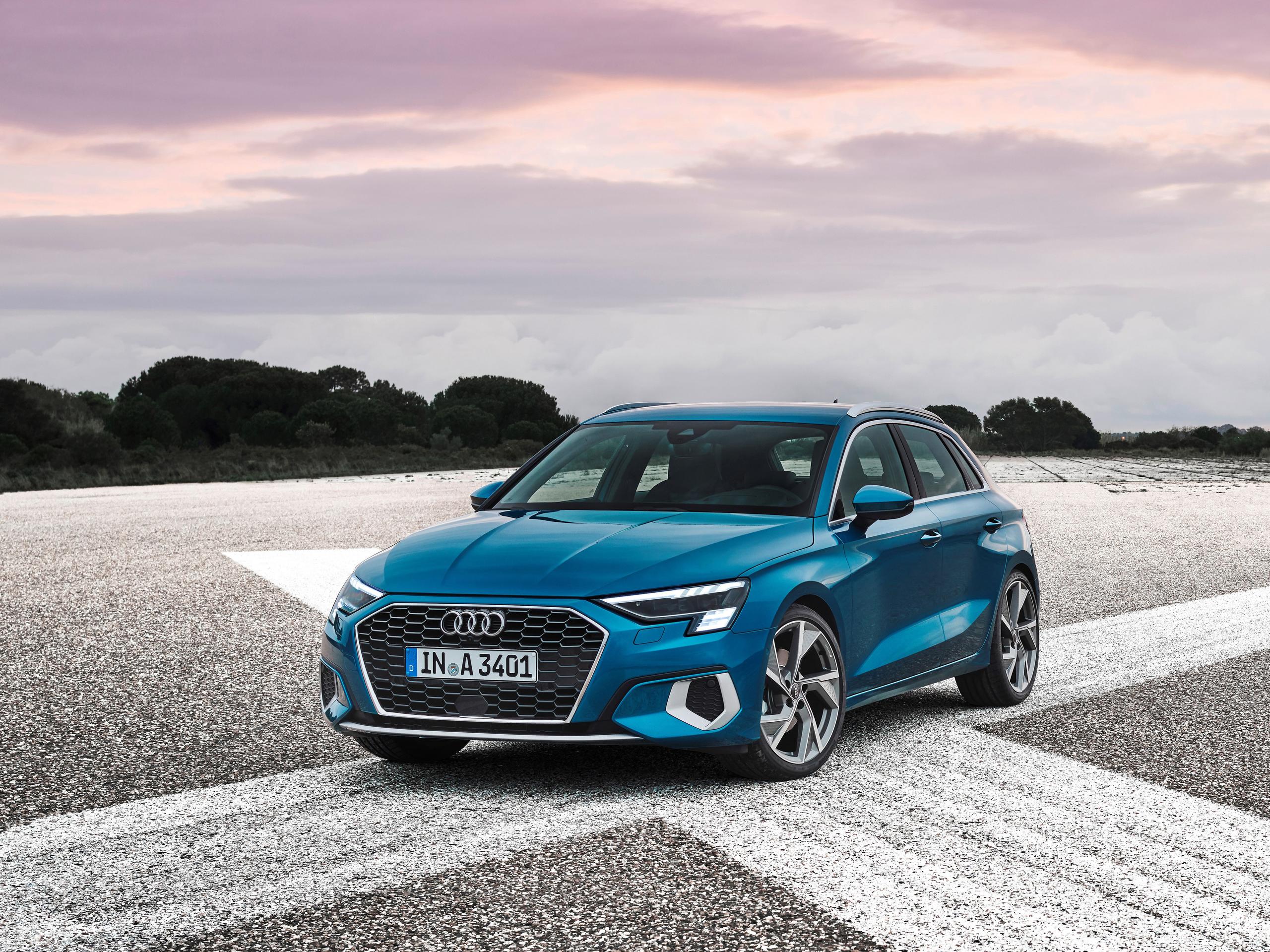 front view of Audi A3