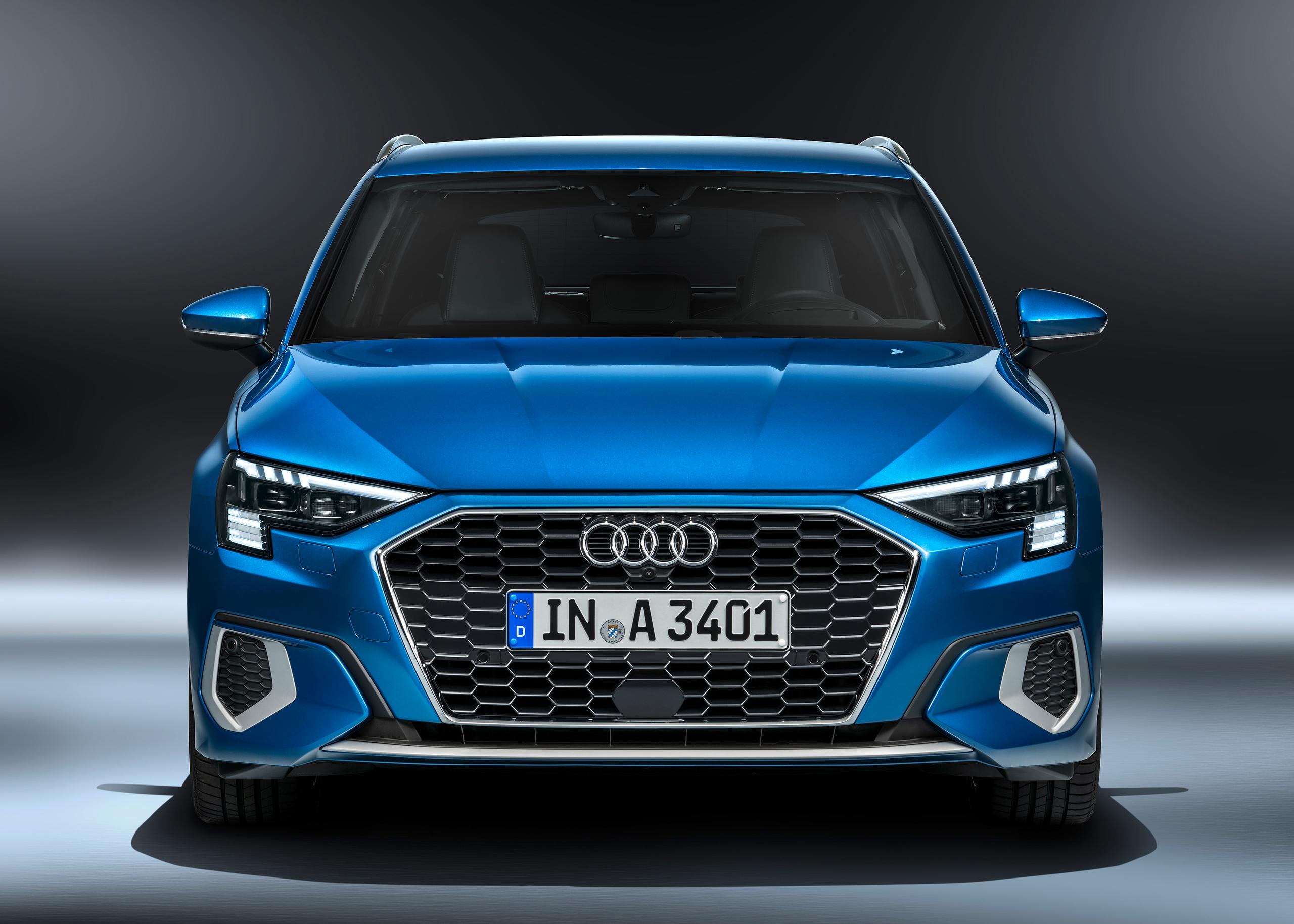 Audi A3 blue