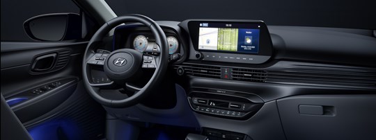 Hyundai Releases Interior Image of the All-New i20