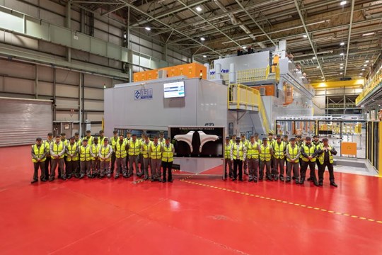 Nissan Unveils New Stamping Line in Sunderland Ahead of New Qashqai Launch