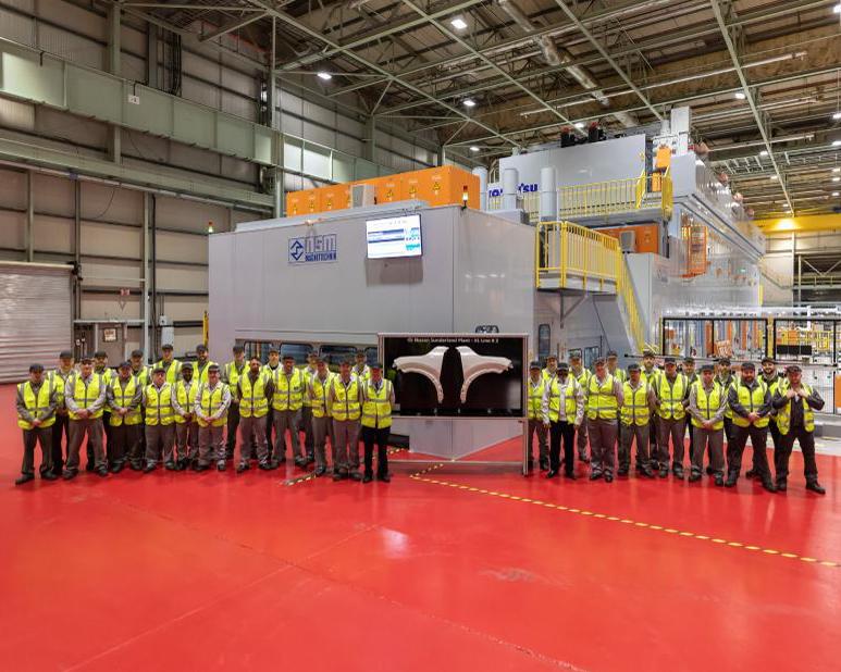 Nissan Unveils New Stamping Line in Sunderland Ahead of New Qashqai Launch