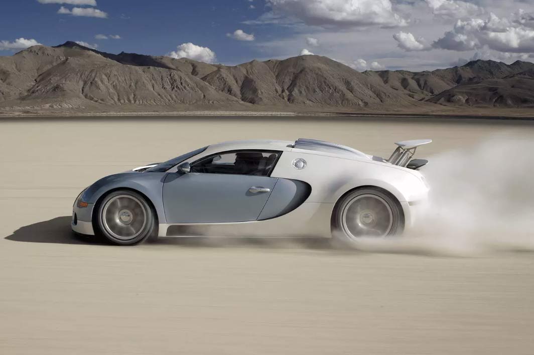 The Bugatti Veyron 16.4 at H.R Owen Bugatti