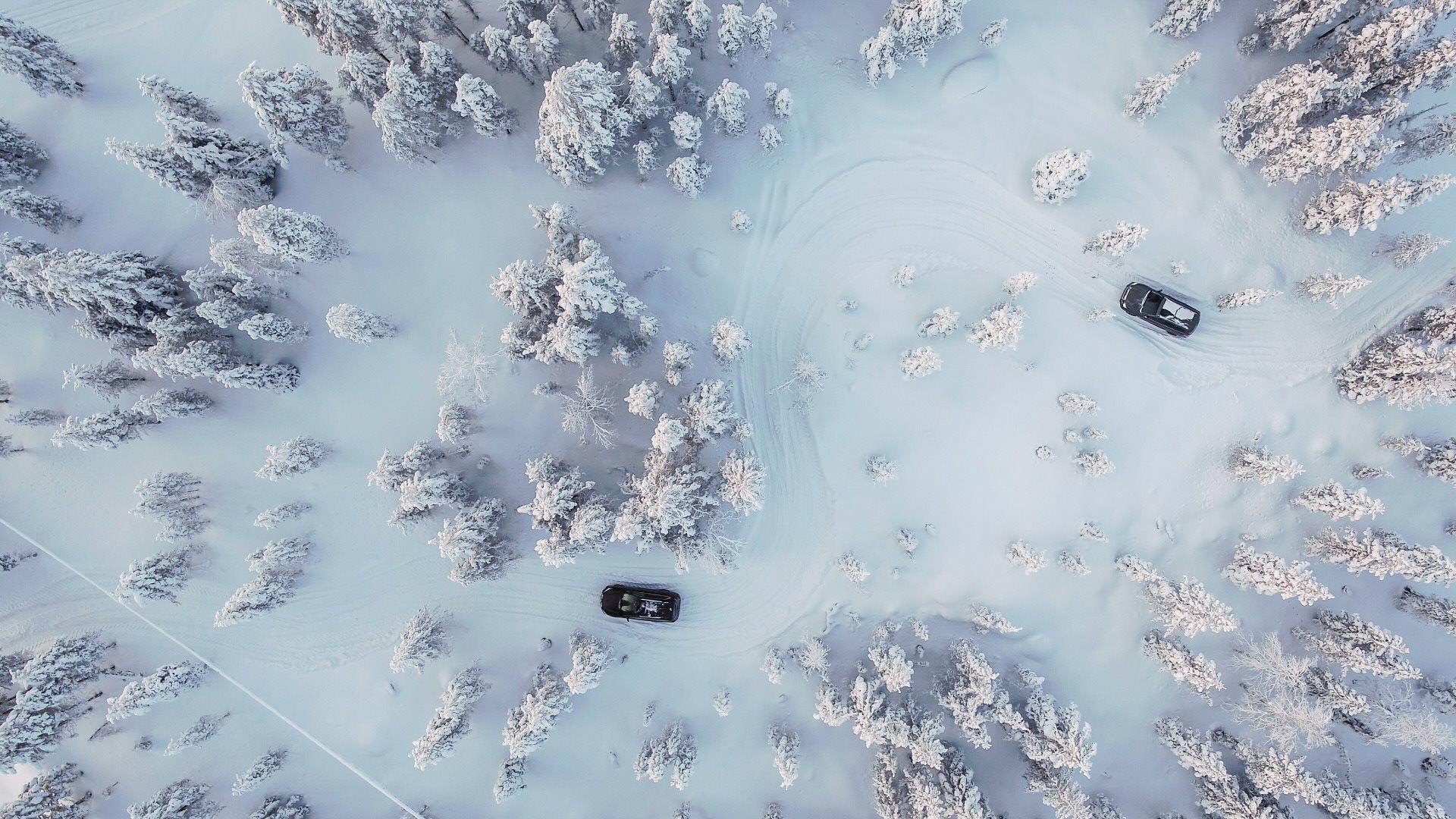 Subaru Vehicles in Snow