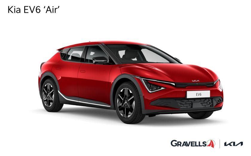 Kia EV6 'Air' on BCH | Gravells Kia BCH Offers