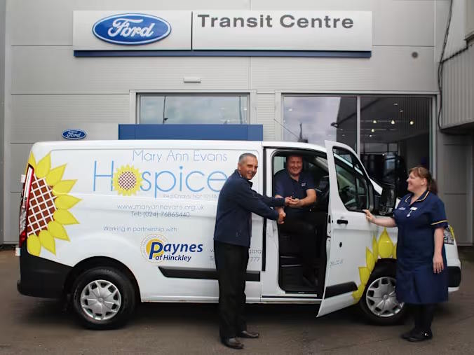 Proudly Supporting the Mary Ann Evans Hospice