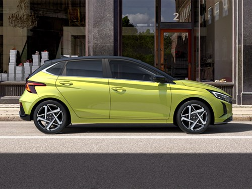 Lime Hyundai i20 Black Line