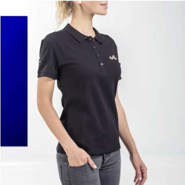 Women's Black Polo Shirt