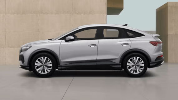 Audi Q4 Sportback E-Tron Side View