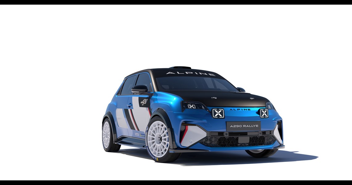 Alpine A290 Rallye, a high-performance, carbon-neutral offer in the customers racing world 