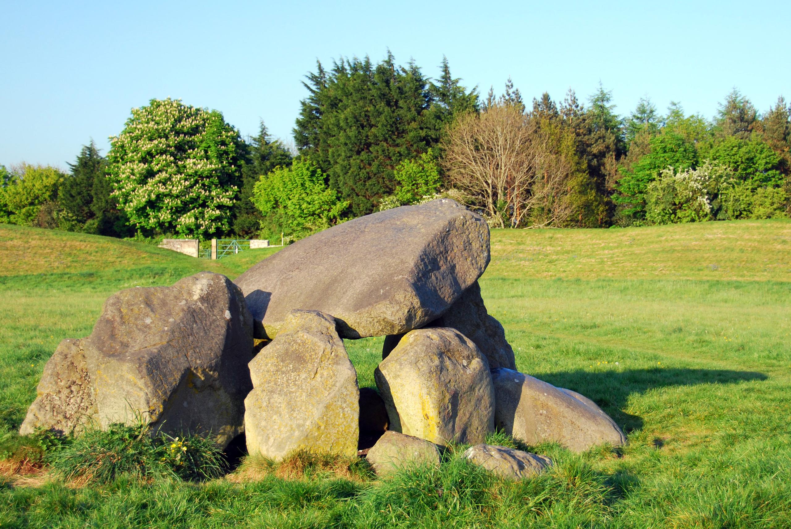The giants ring standing stones