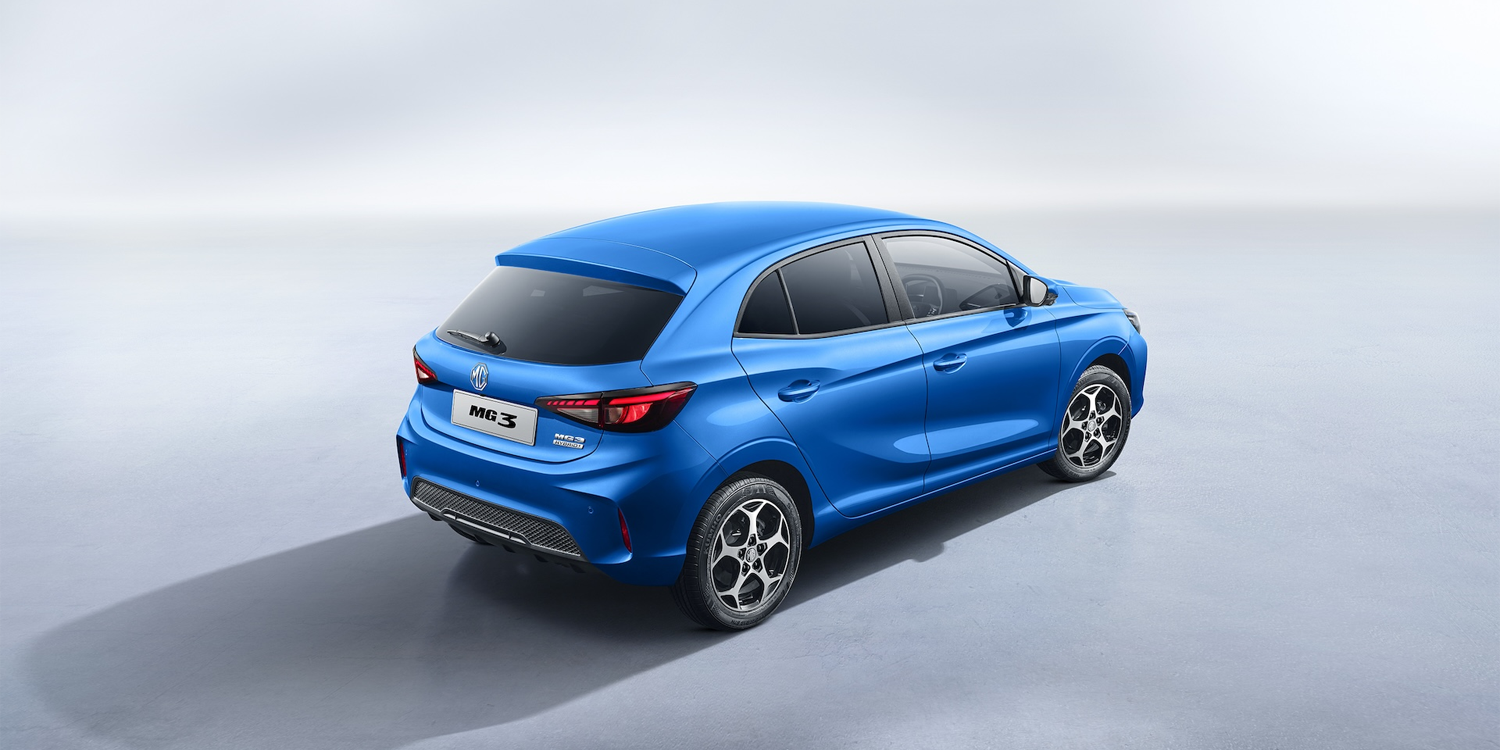 Back view of MG3 Hybrid