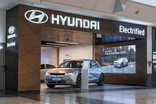 Hyundai Bluewater Rebrands as First  ‘Electrified’ Store