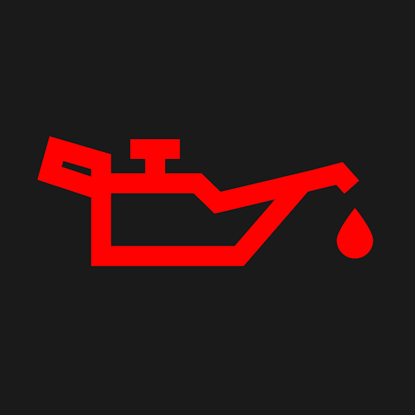 Oil warning logo