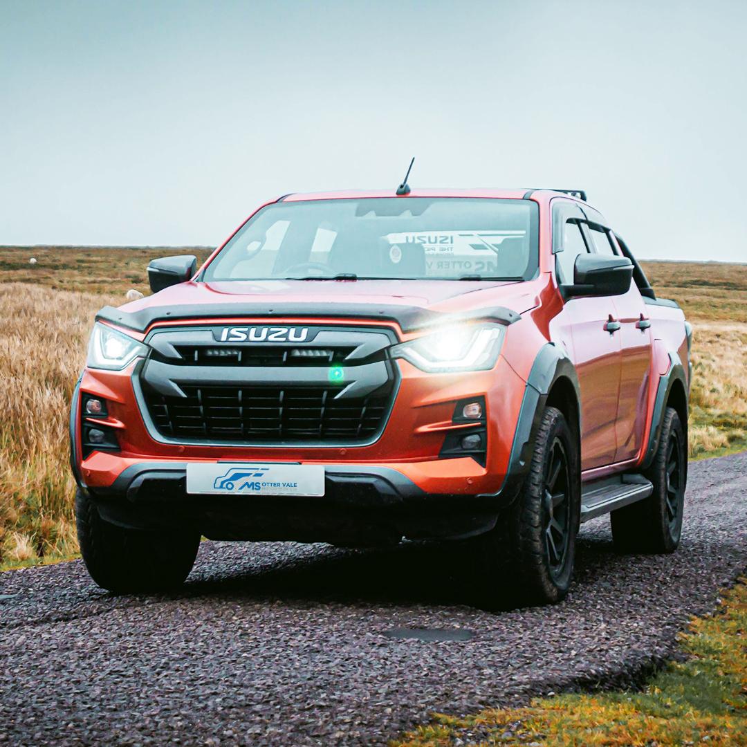 Isuzu pickup truck at Otter Vale Motor Services