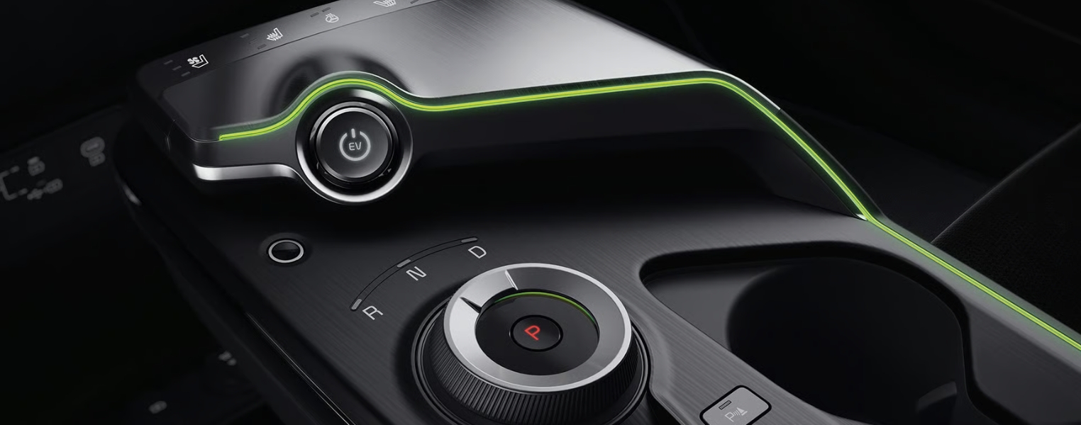 Close-up of Kia EV6 GT Fingerprint System