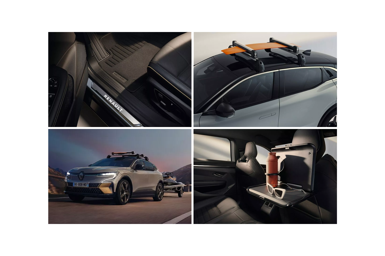 Genuine Renault accessories collage