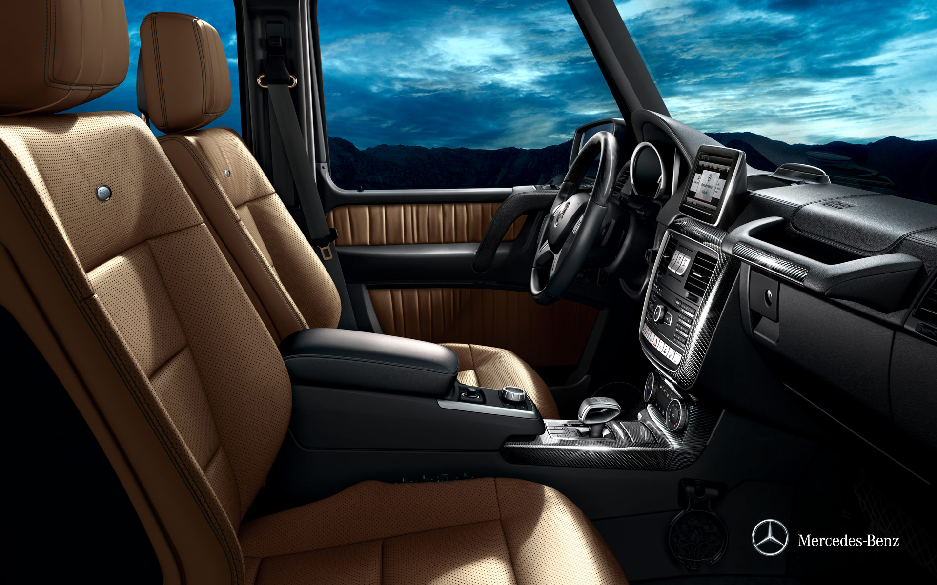 G Wagon internal cabin