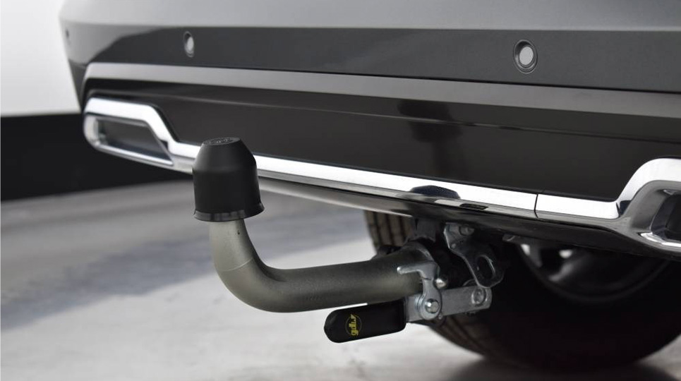 closeup of the SsangYong Rexton removable tower