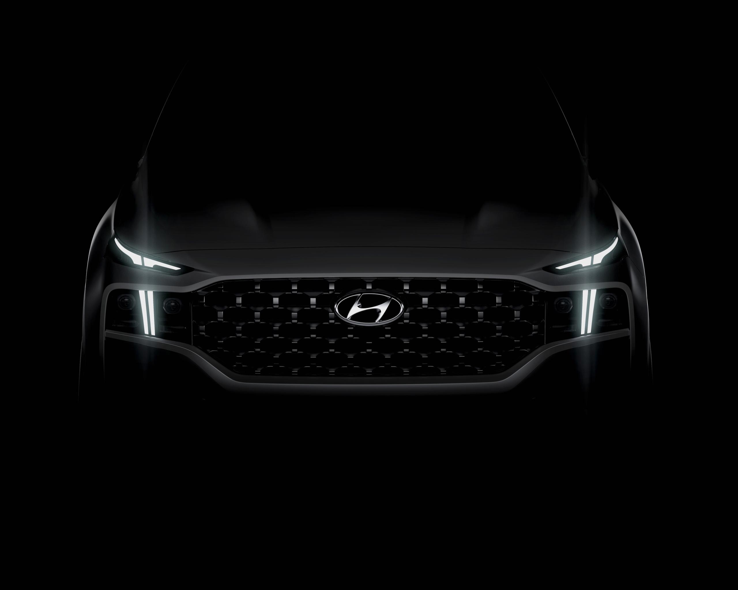 Hyundai Motor reveals first glimpse of the new Santa Fe