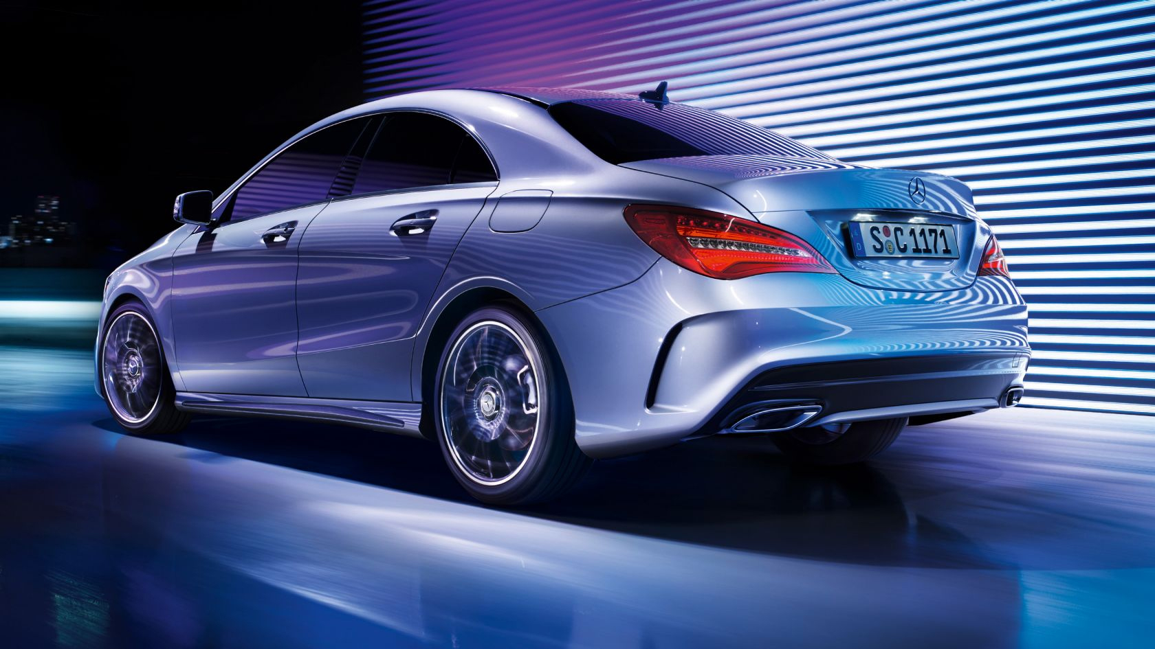Mercedes-Benz CLA Coupe Rear Exterior view