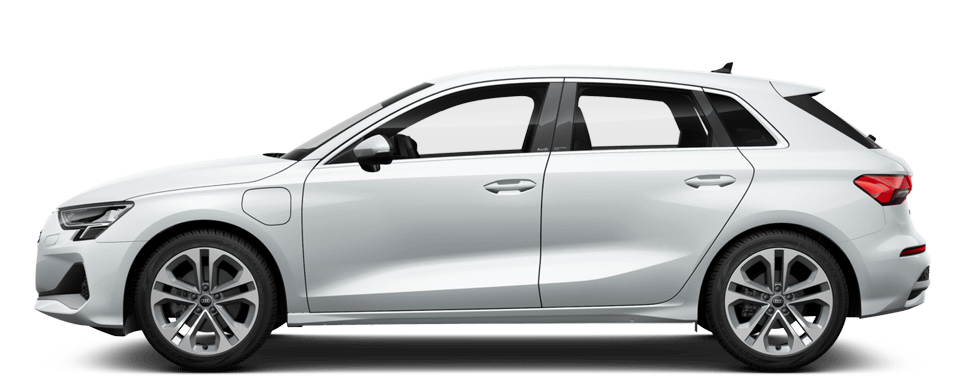 White Audi A3