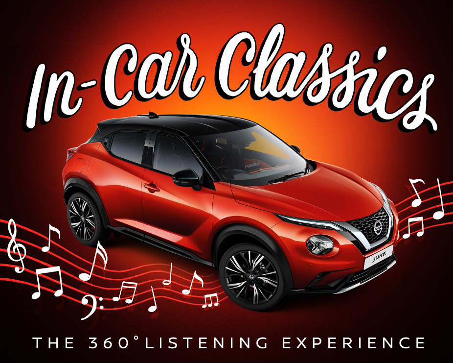 Nissan JUKE boosts spirits with new in-car classics playlist