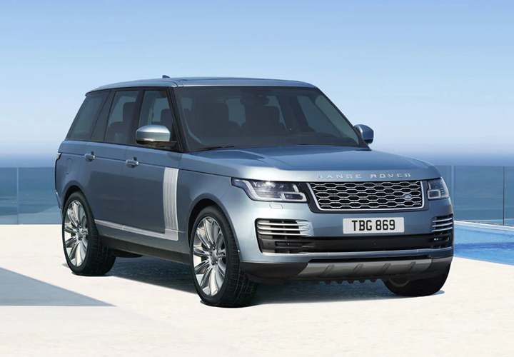 Range Rover side on