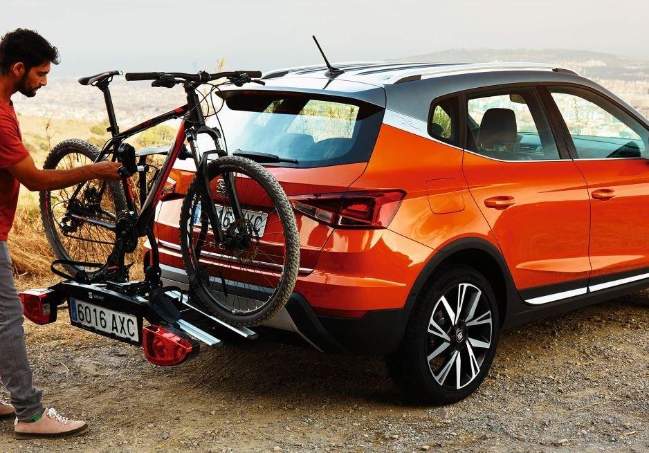 Bike Rack On Orange SEAT