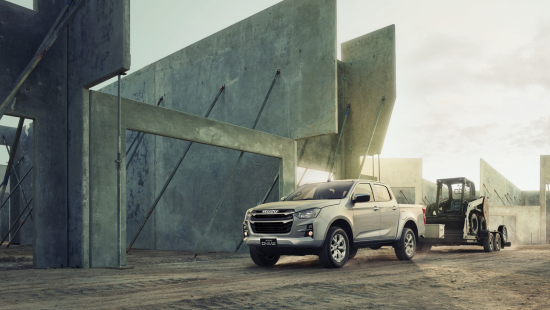 D-MAX DL20 towing construction equipment