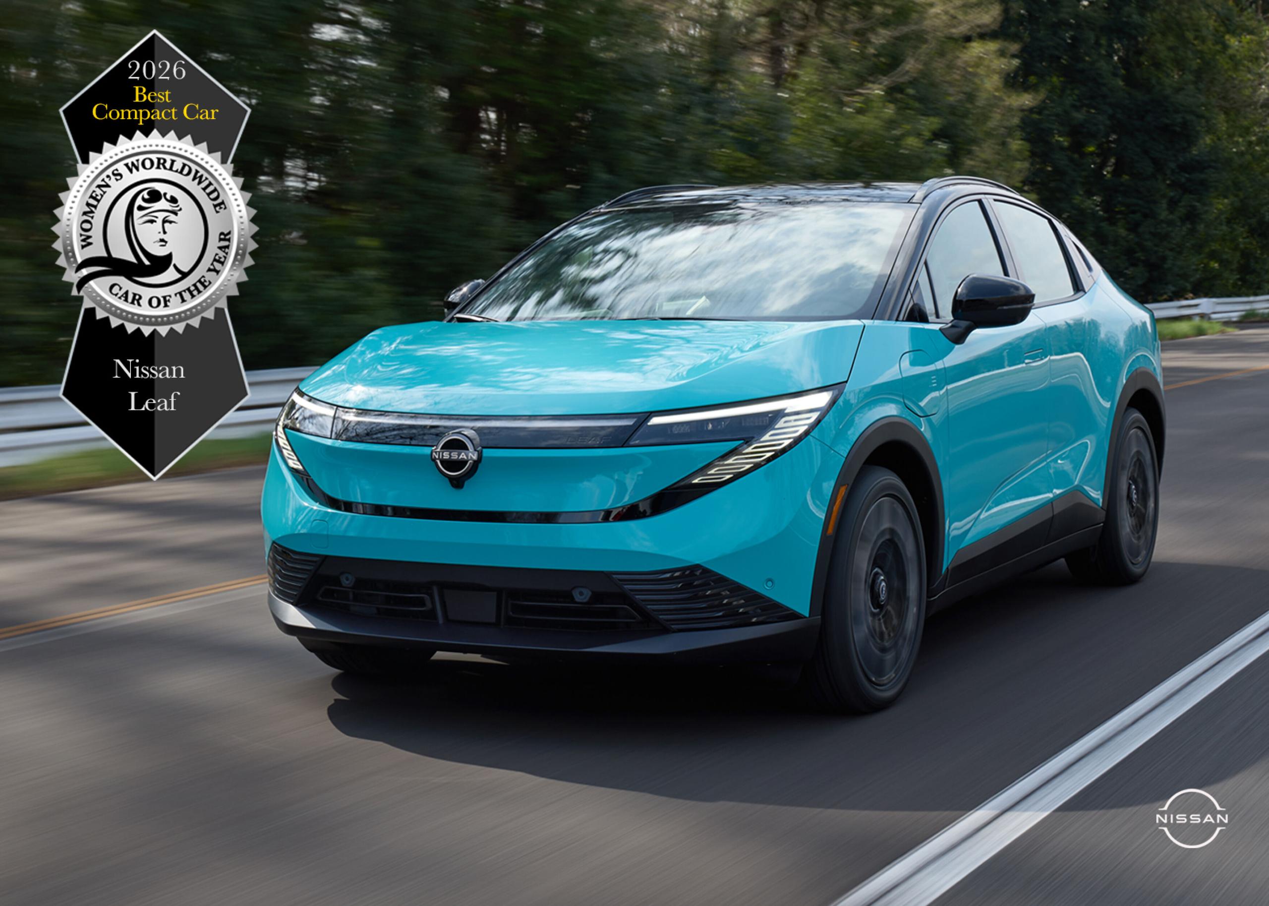 Nissan LEAF named World's Best Compact Car by Women's Worldwide Car of the Year jury