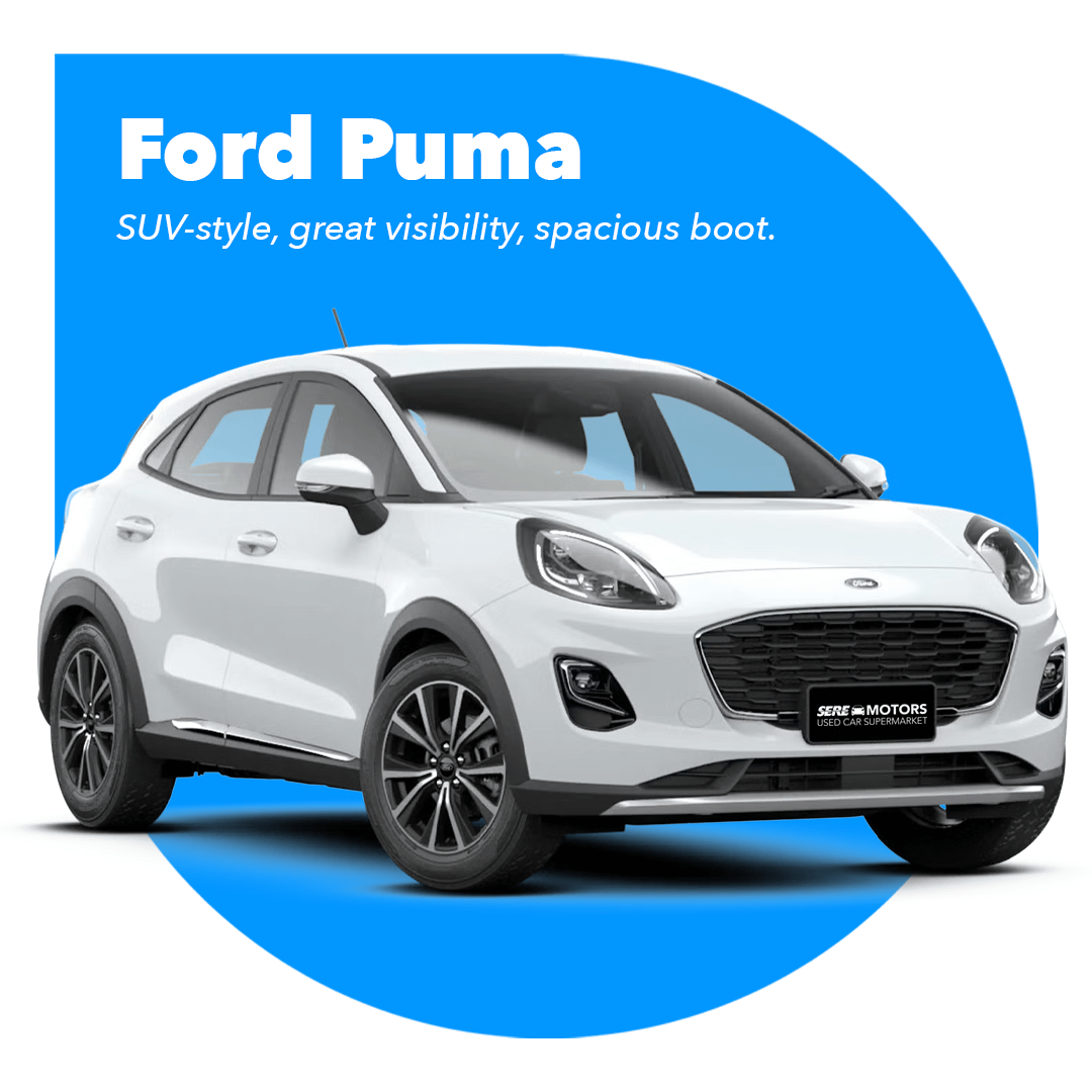 White Ford Puma
