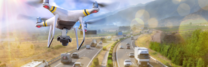 Drones to look for potholes