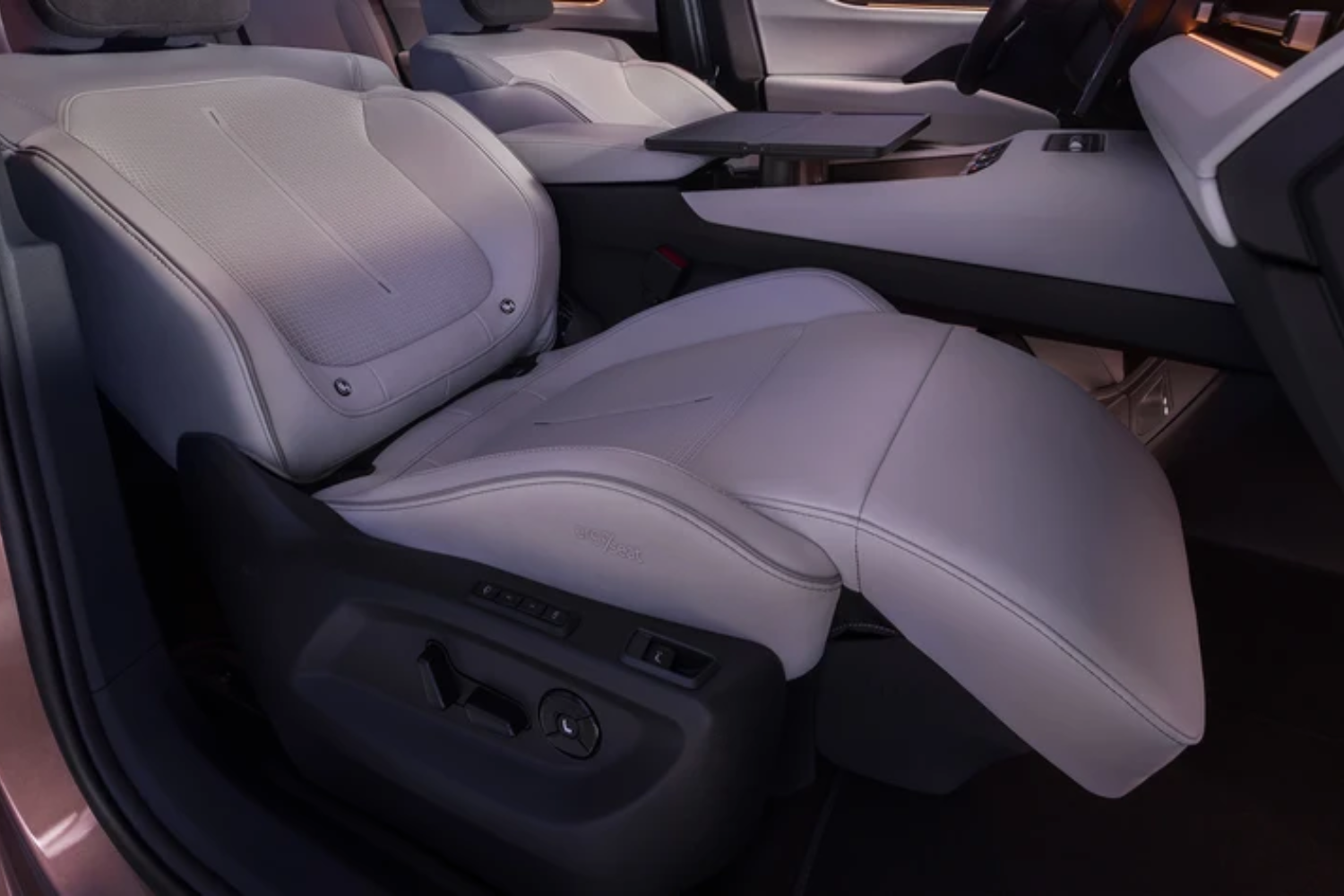 seats in the new, All-electric Skoda Peaq