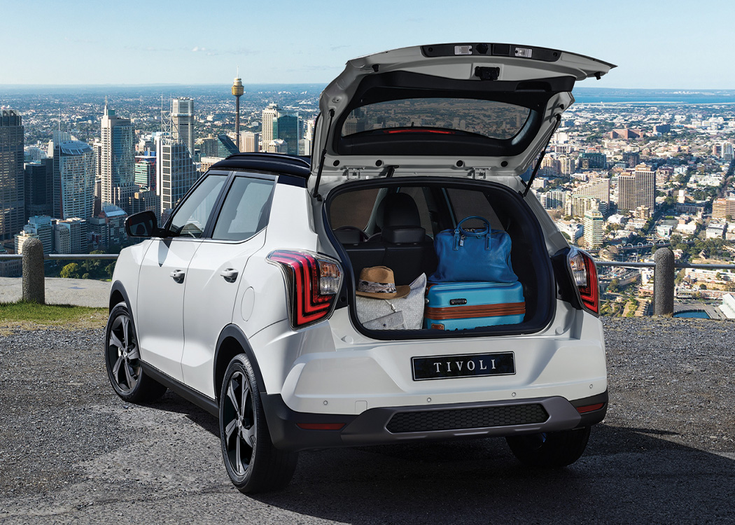 boot space of the tivoli