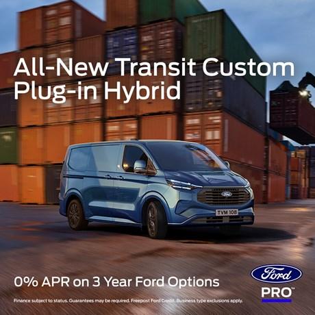 All-New Transit Custom Phev on Ford Options