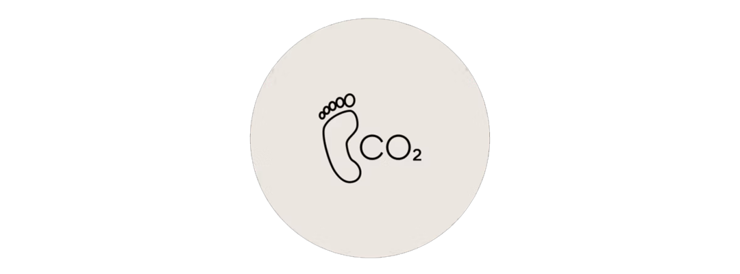 CO2 foot symbol