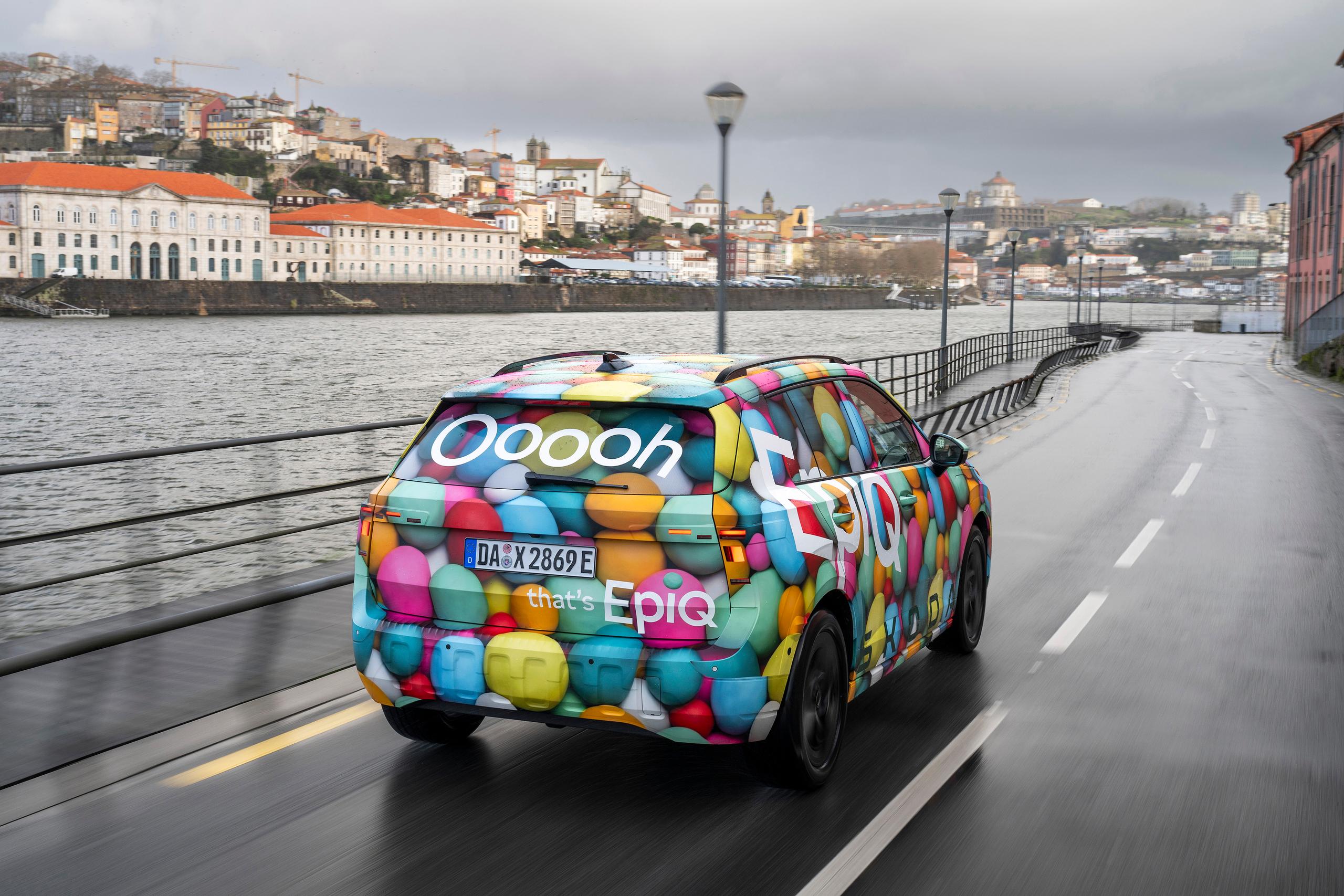 Coming Soon: The new, all-electric Škoda Epiq.
