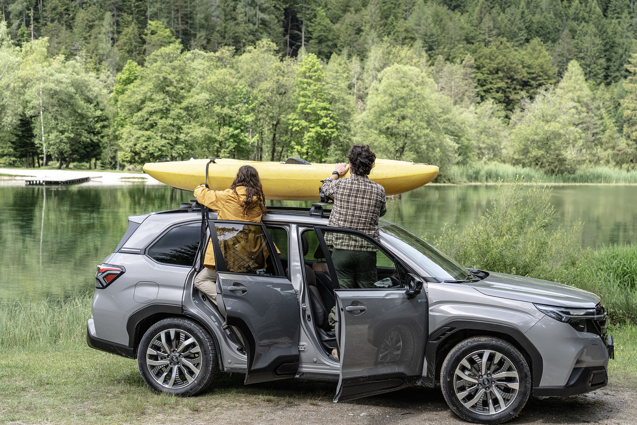 camping with subaru forester