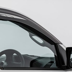 Door Visor Set with Logo – Front Set Only