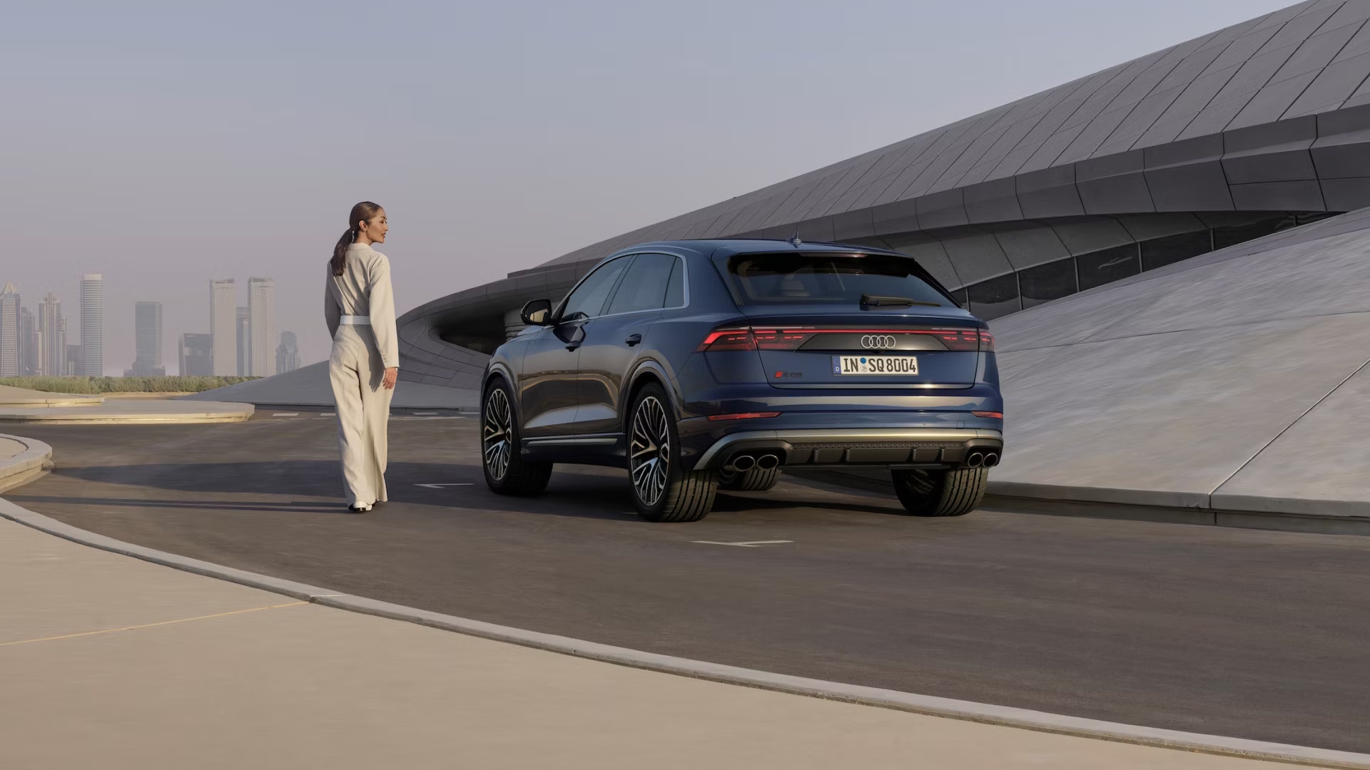 woman by audi sq8